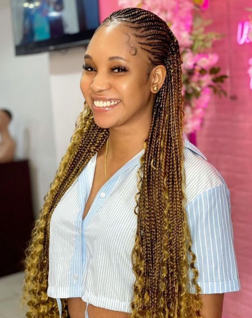 Knotless braids by Princess Beauty Salon